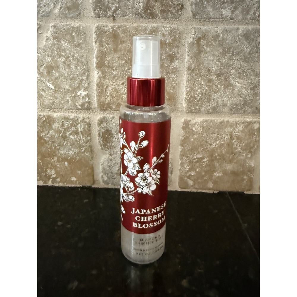 JAPANESE CHERRY BLOSSOM ~ DIAMOND SHIMMER MIST ~ Bath & Body Works NEW
